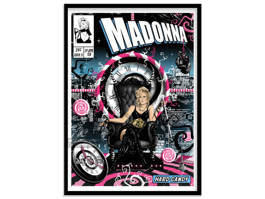 Madonna Print - Hard Candy Comic Cover Art