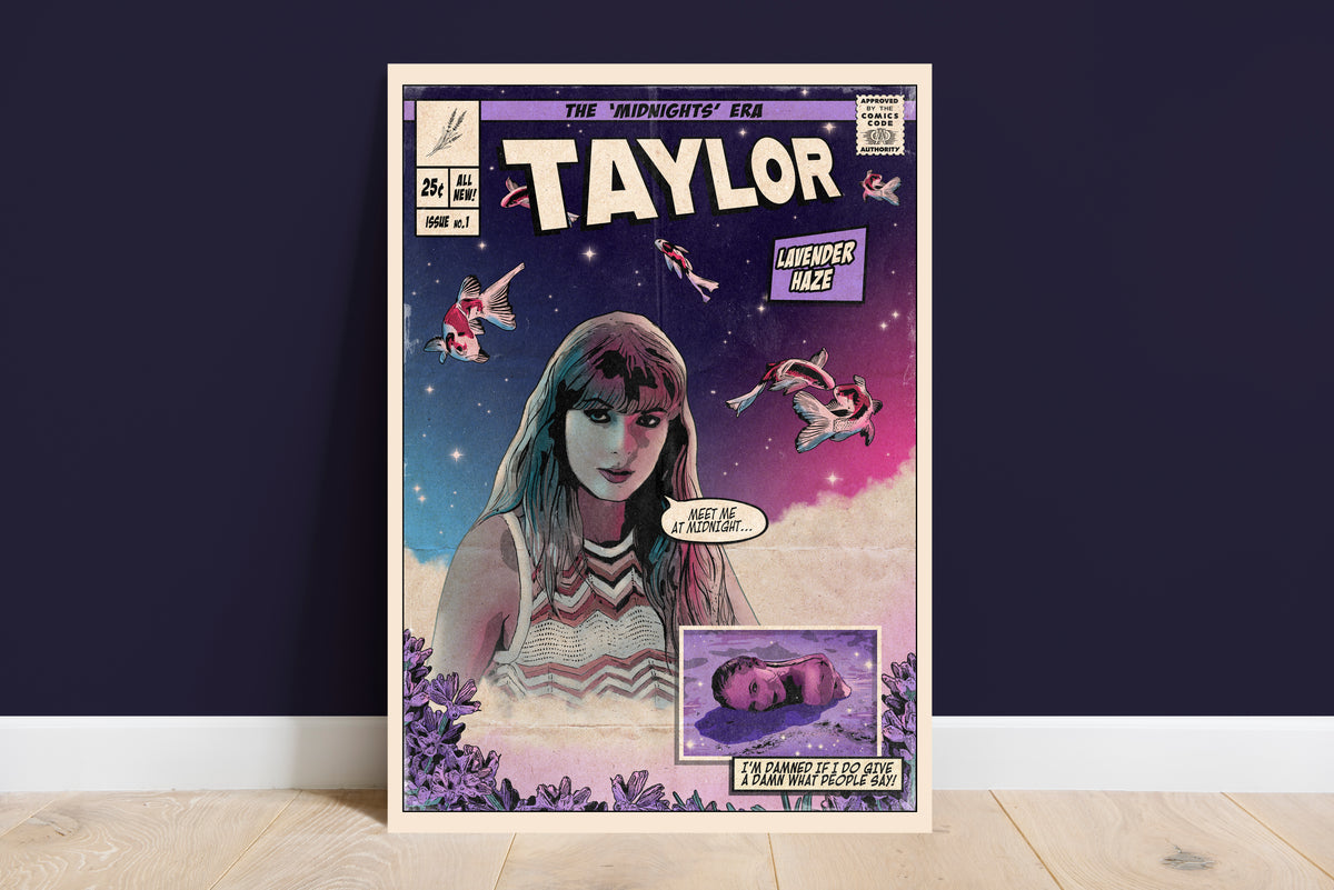 Taylor Swift Singles Collection - 10 Comic Cover Art Prints