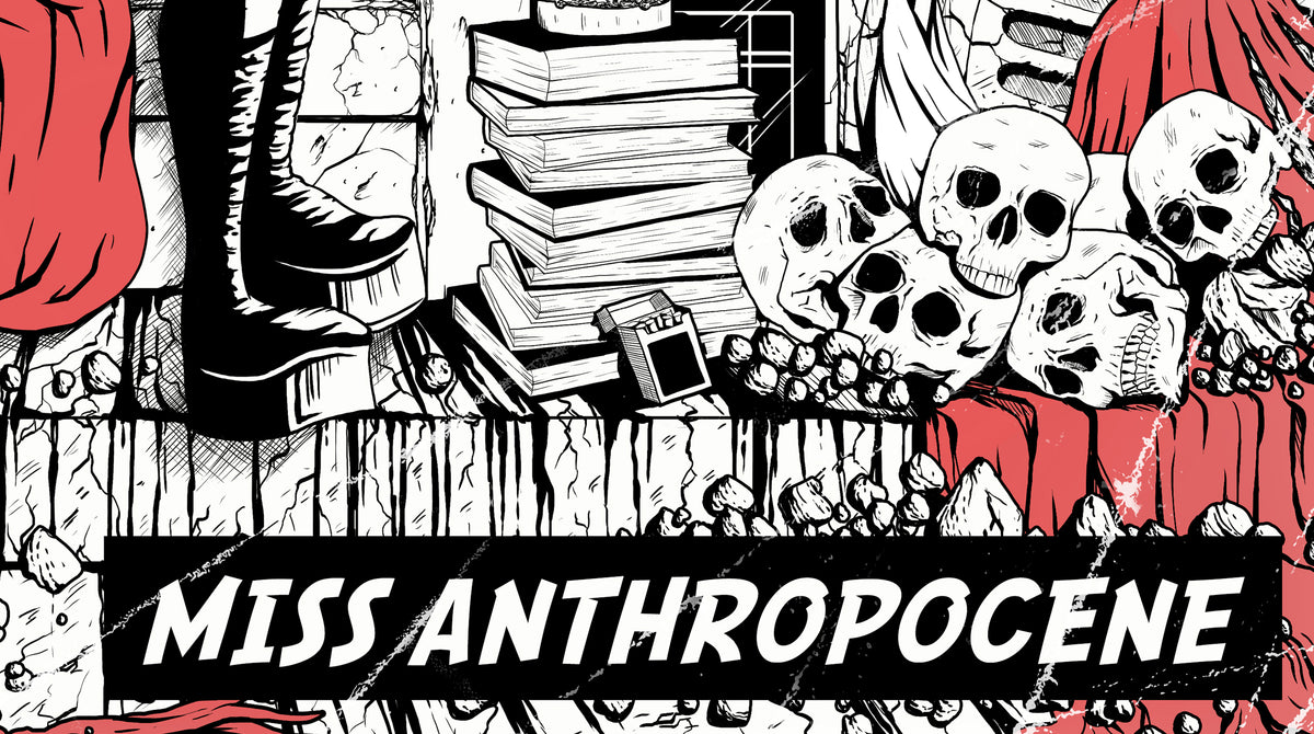 Grimes Print - Miss Anthropocene Comic Cover Art