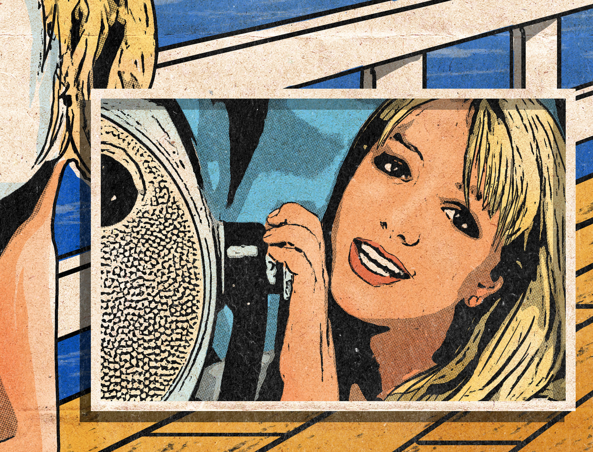 Britney Spears Print - Sometimes Comic Cover Art