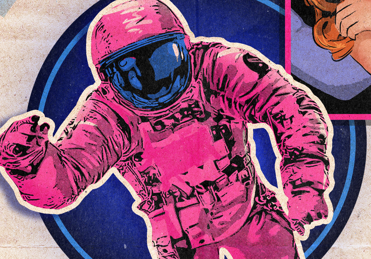 Kylie Minogue Print - Put Yourself In My Place Comic Cover Art