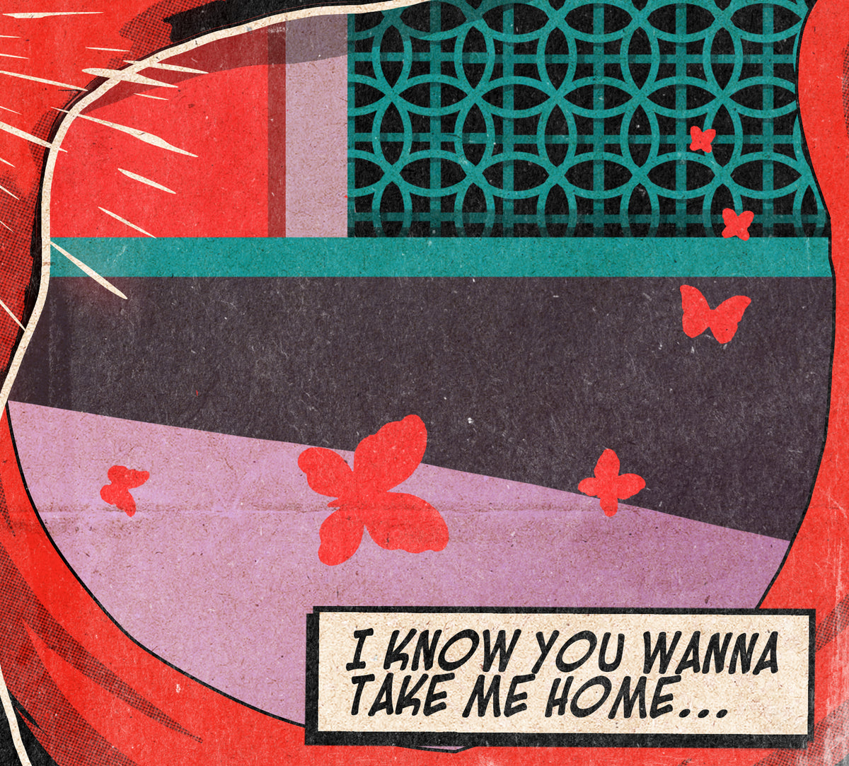 Kylie Minogue Print - Padam Padam Comic Cover Art
