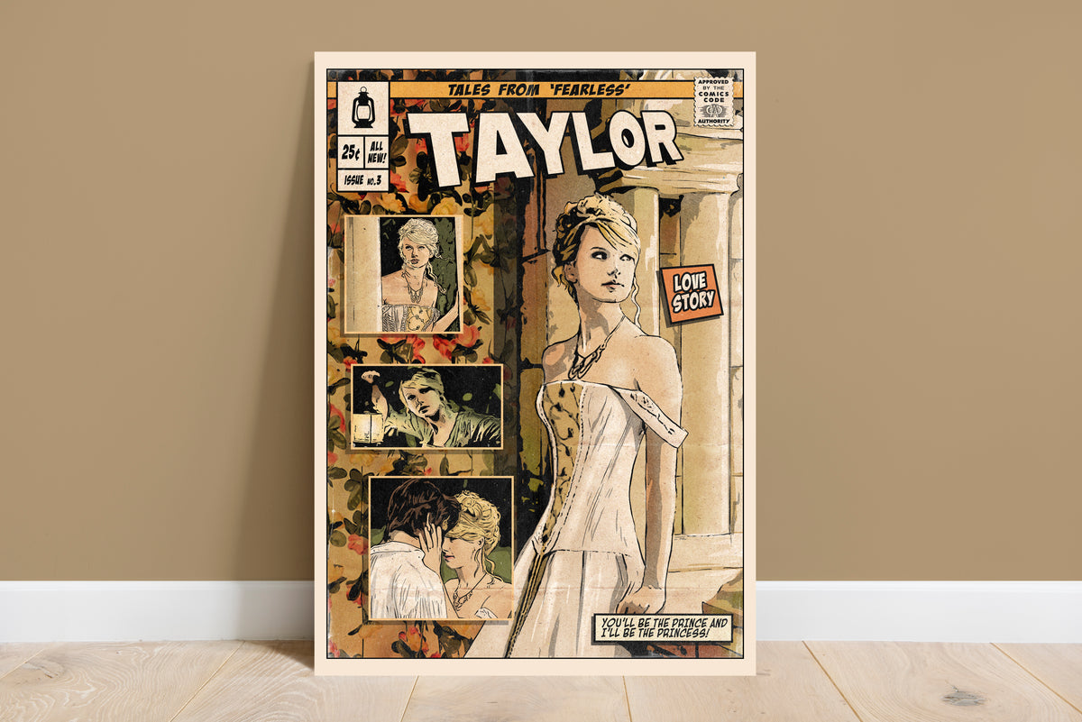 Taylor Swift Singles Collection - 10 Comic Cover Art Prints