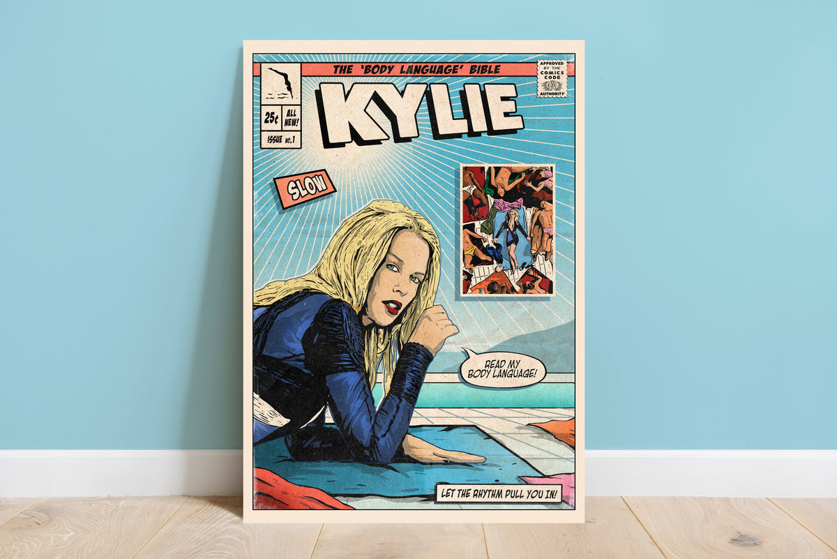 Kylie Minogue Singles Collection - 21 Comic Cover Art Prints