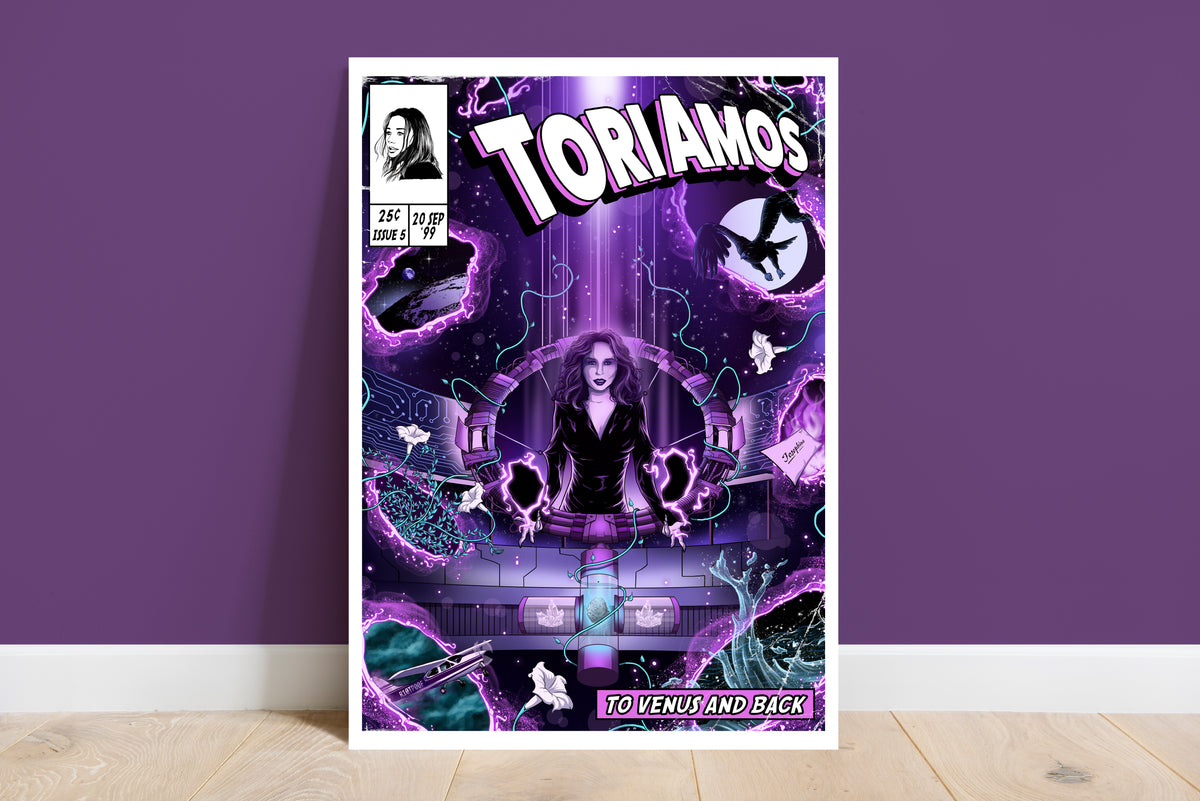 Tori Amos Print - To Venus and Back Comic Cover Art