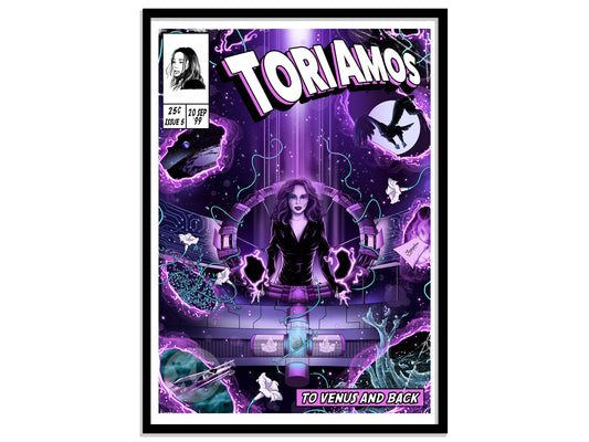 Tori Amos Print - To Venus and Back Comic Cover Art
