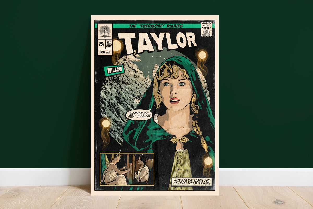 Taylor Swift Singles Collection - 10 Comic Cover Art Prints