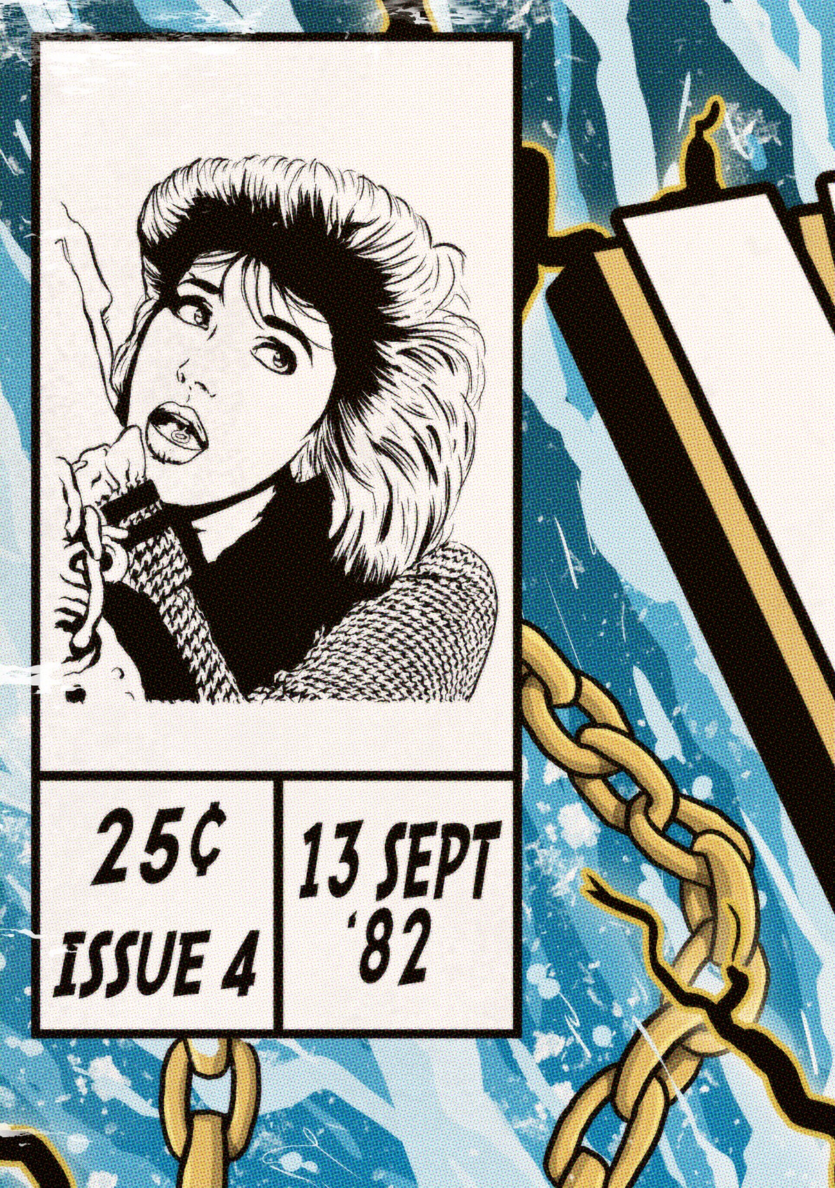 Kate Bush Print - The Dreaming Comic Cover Art