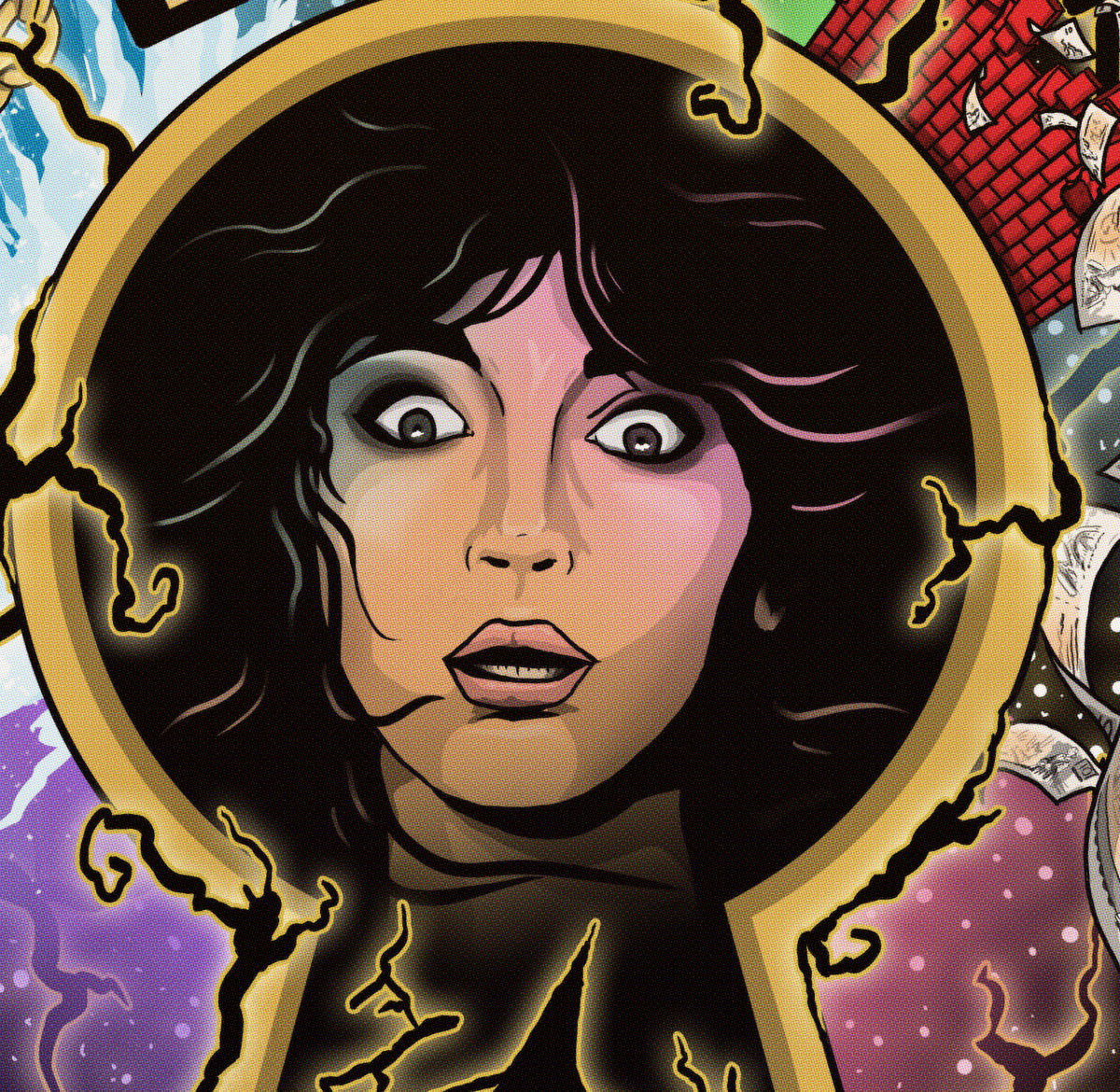 Kate Bush Print - The Dreaming Comic Cover Art
